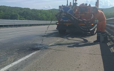 Услуги машины для ямочного ремонт асфальта - Черкесск, заказать или взять в аренду