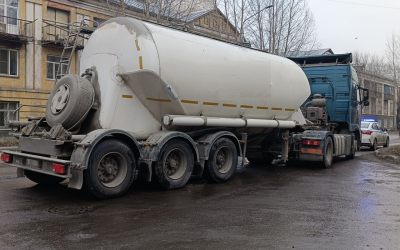 Перевозка цемента полуприцепами - Черкесск, заказать или взять в аренду