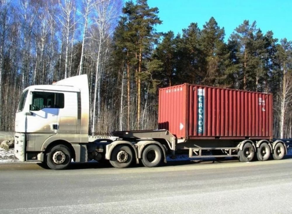 Контейнеровоз Полуприцеп, тягач MAN, Volvo взять в аренду, заказать, цены, услуги - Черкесск
