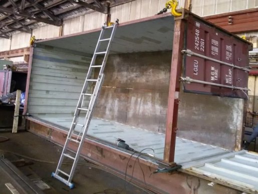 Ремонт сухогрузных и рефрижераторных контейнеров стоимость ремонта и где отремонтировать - Черкесск