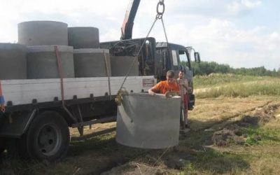 Перевозка бетонных колец и колодцев манипулятором - Черкесск, цены, предложения специалистов
