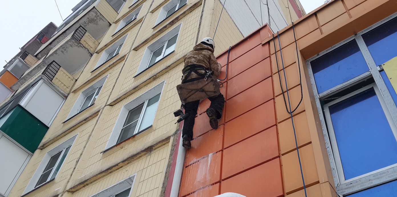 Услуги промышленных альпинистов для высотных работ в Черкесске